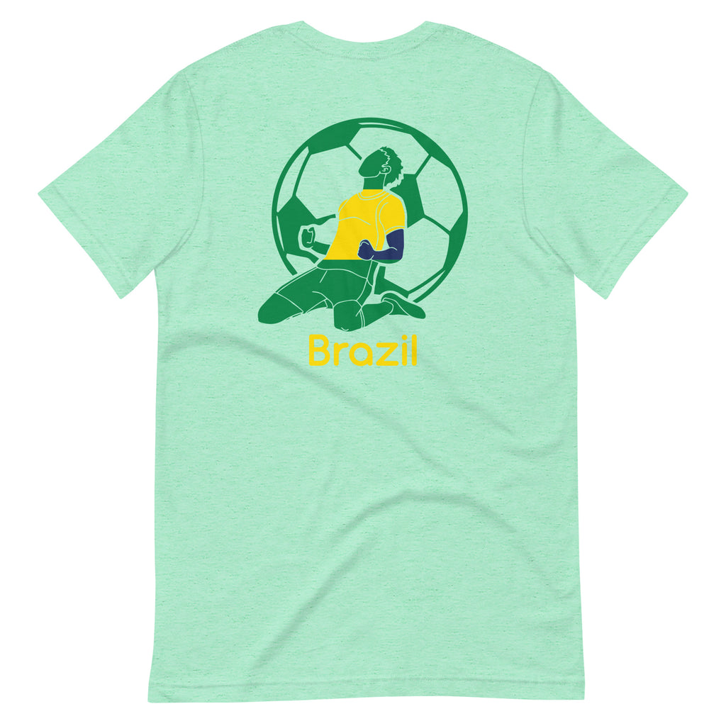 Sweet Science Sports Brazil Futbol  t-shirt