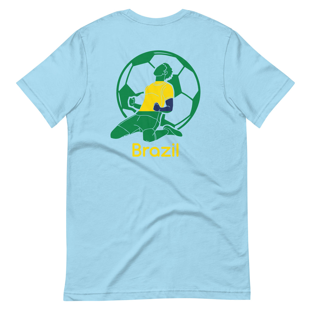 Sweet Science Sports Brazil Futbol  t-shirt