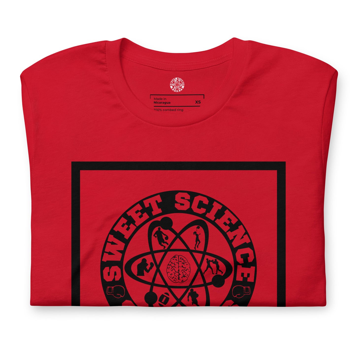 Sweet Science Sports Box Logo   t-shirt