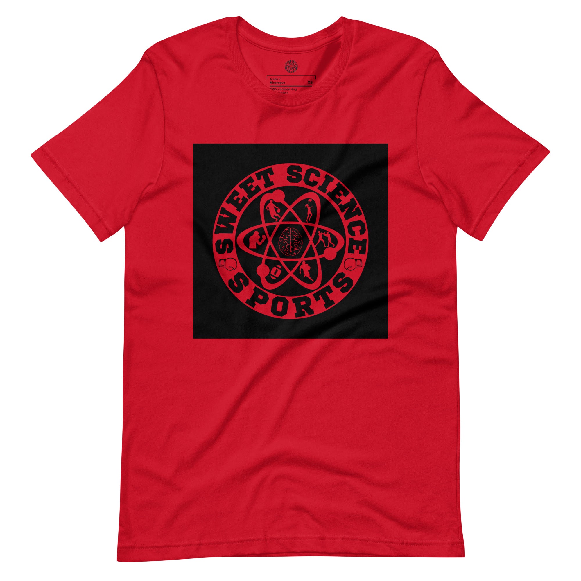 Sweet Science Sports Box Logo Unisex t-shirt