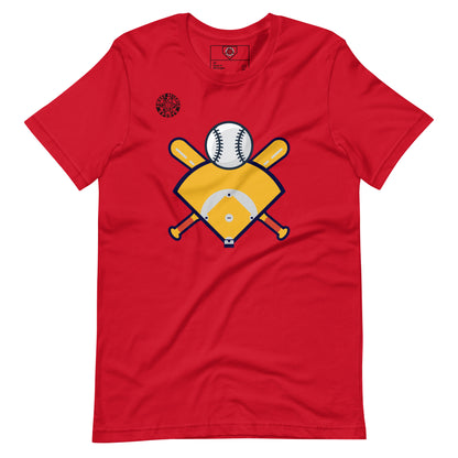 Sweet Science Sports Baseball Diamond Unisex t-shirt