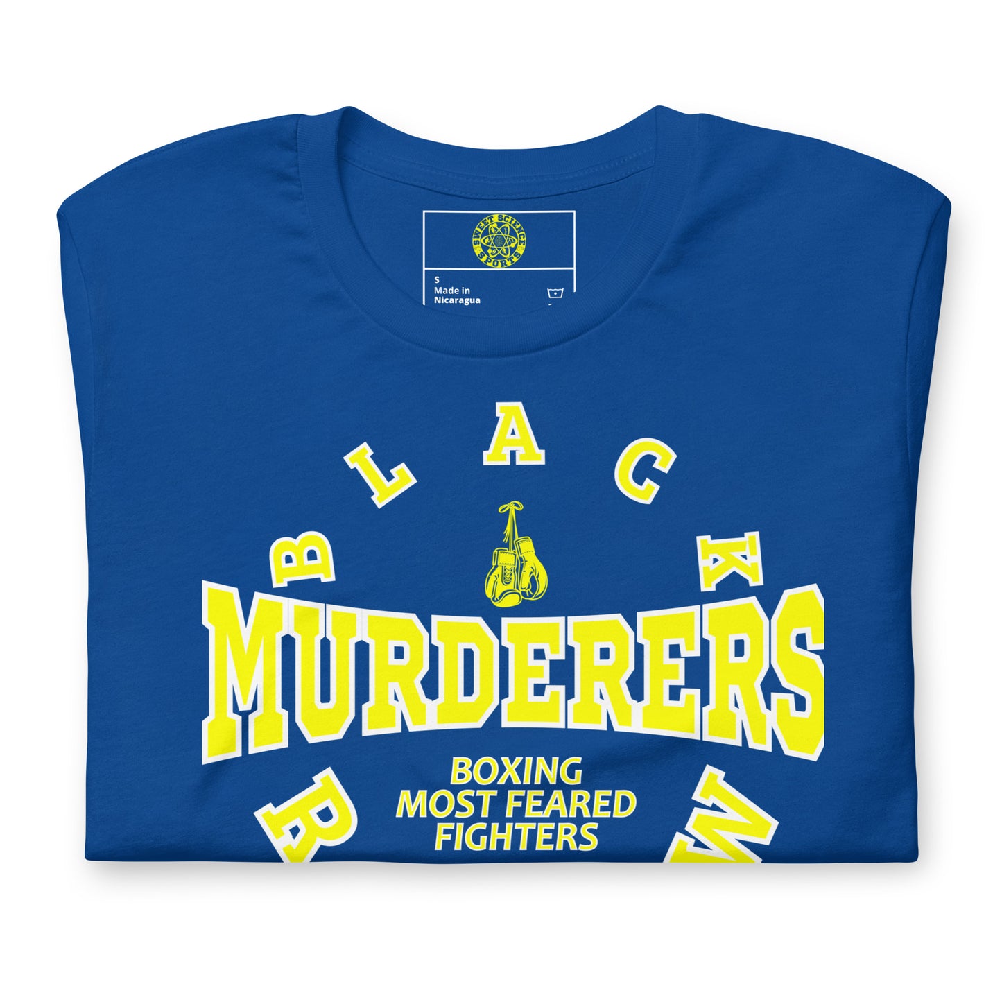 Sweet Science Sports Black Murderers Row unisex t-shirt