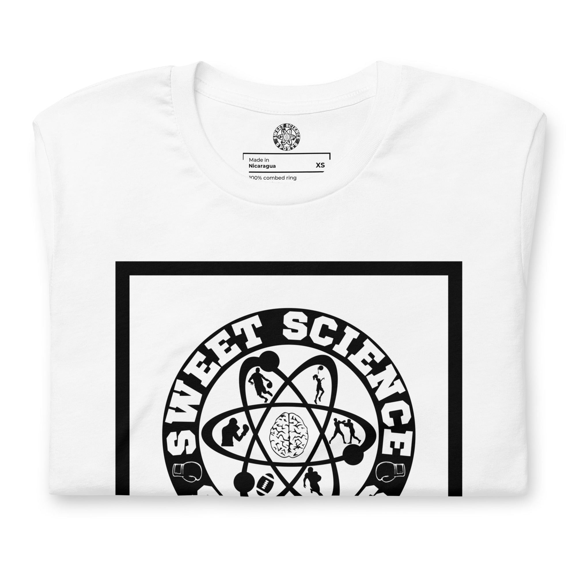 Sweet Science Sports Box Logo   t-shirt