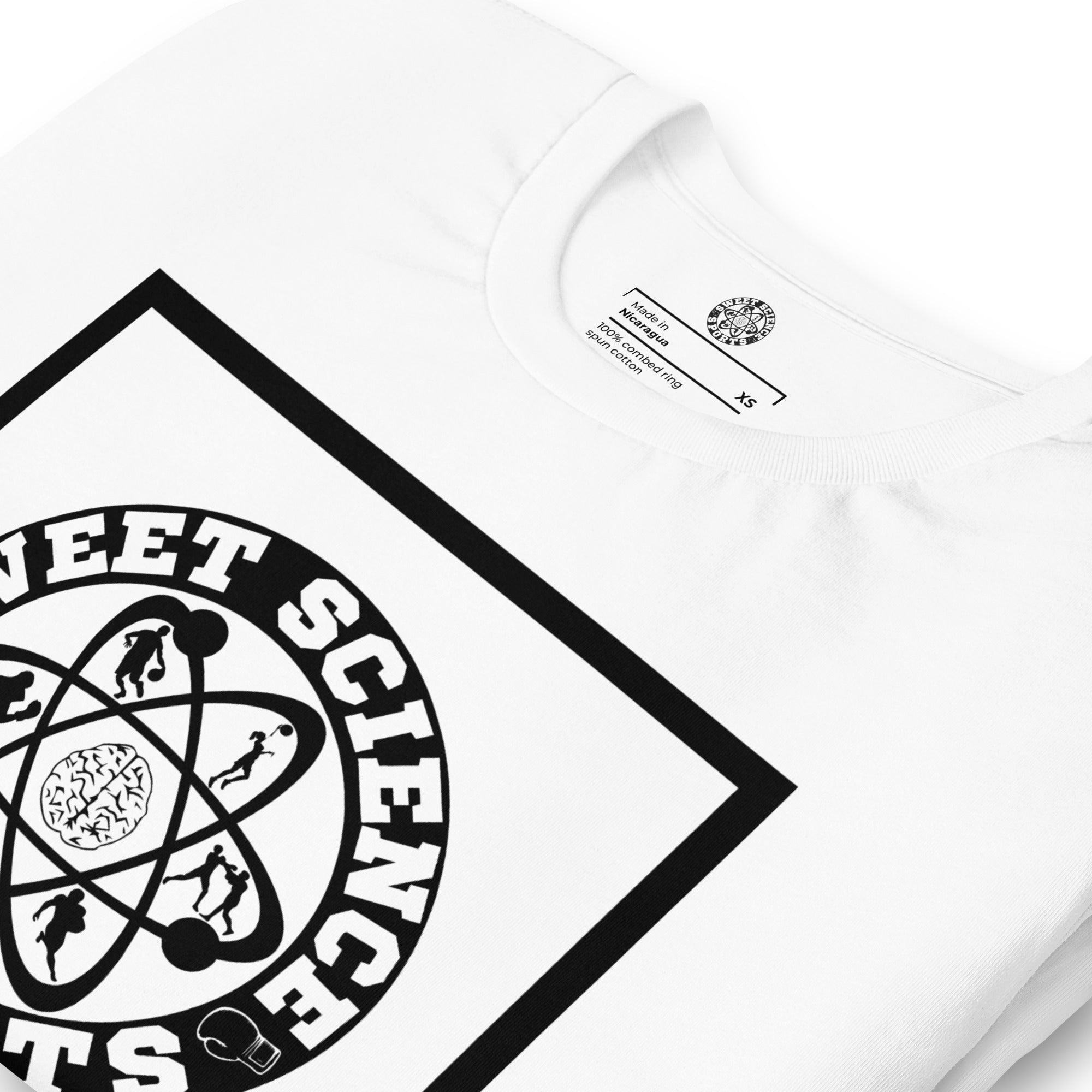 Sweet Science Sports Box Logo   t-shirt
