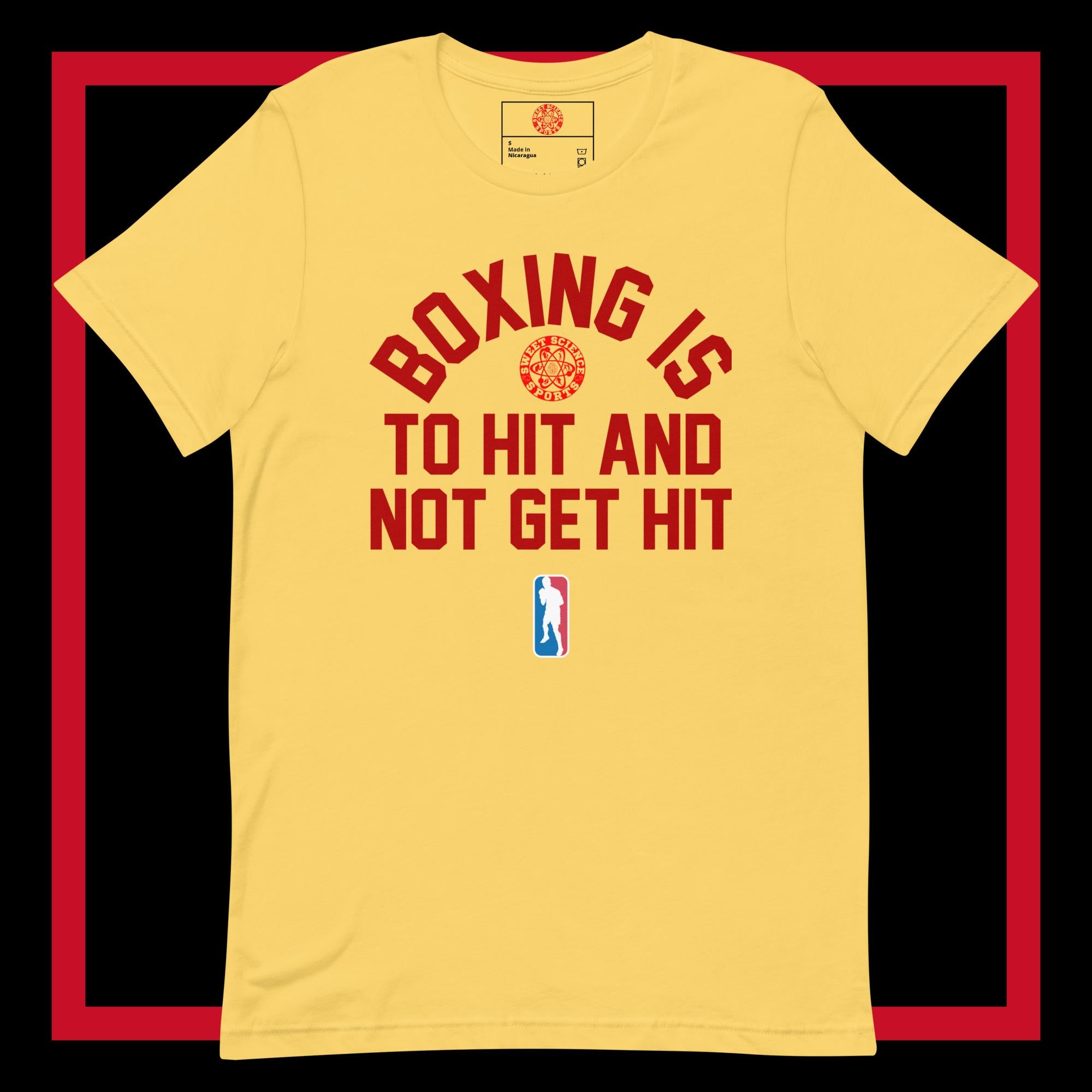 Sweet Science Sports Boxing Is  t-shirt