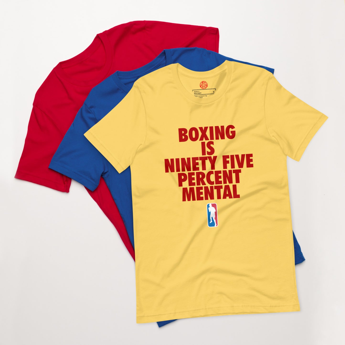 Boxing Is Ninety Five Percent Mental  t-shirt