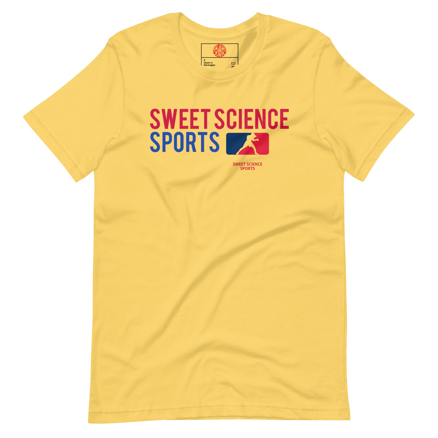 Sweet Science Sports text  t-shirt