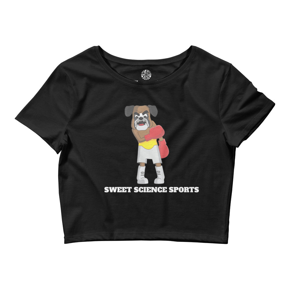 Sweet Science Sports Boxer Women’s Crop Tee
