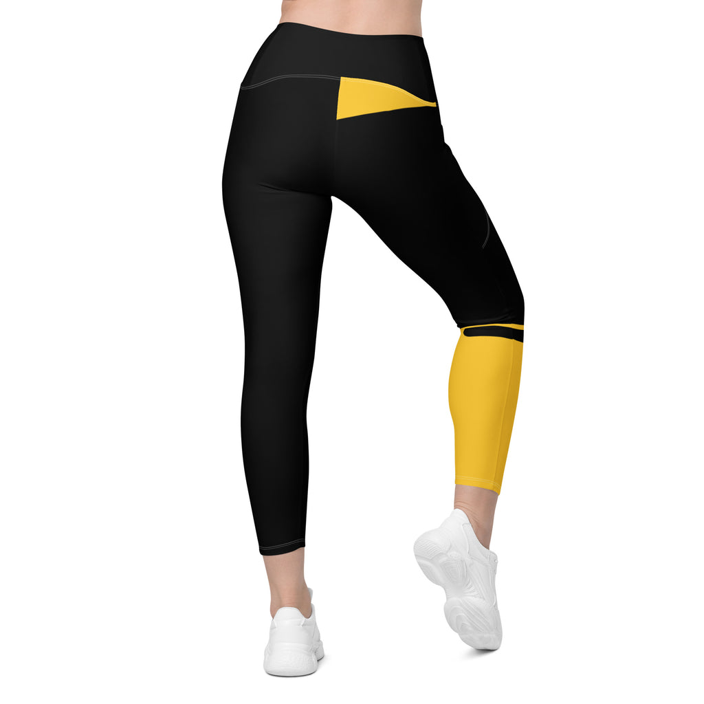 Sweet Science Sports Crossover leggings with pockets