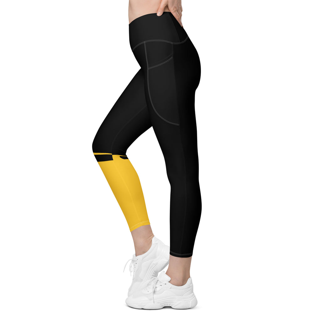 Sweet Science Sports Crossover leggings with pockets