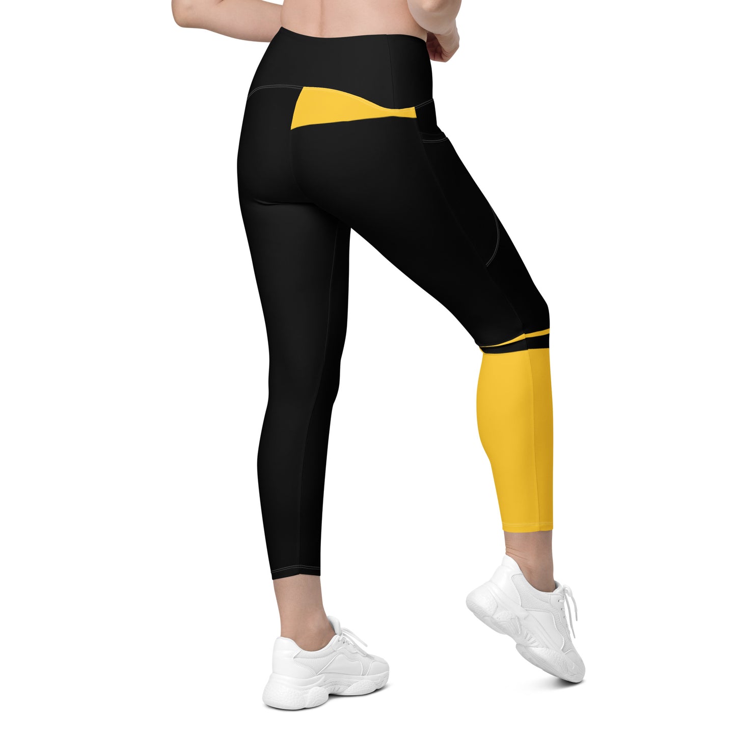 Sweet Science Sports Crossover leggings with pockets