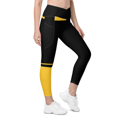 Sweet Science Sports Crossover leggings with pockets