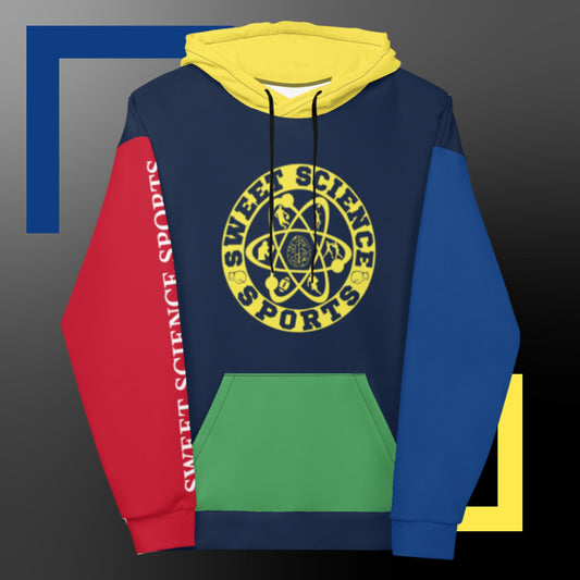 Sweet Science Sports Logo Color Block  Hoodie