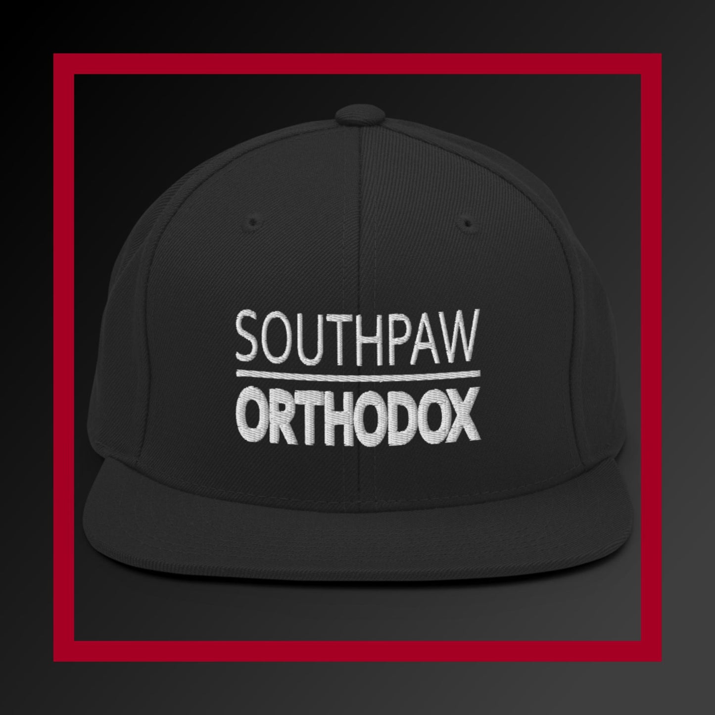 Sweet Science Sports Southpaw Orthodox Snapback Hat