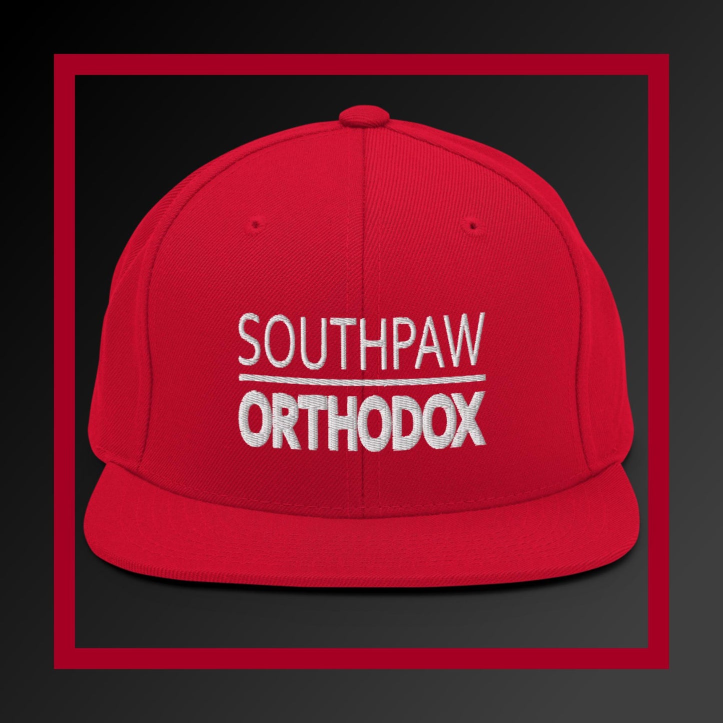 Sweet Science Sports Southpaw Orthodox Snapback Hat