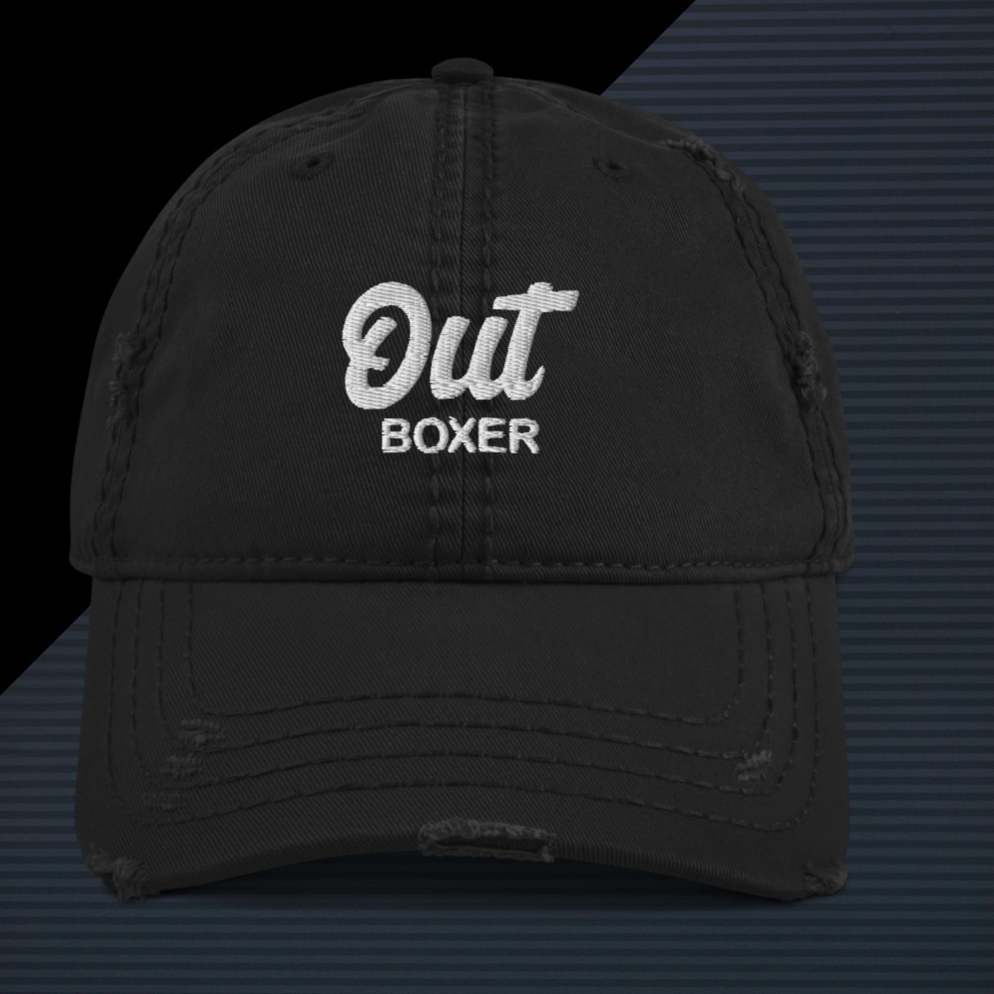 Sweet Science Sports Boxing Style Out Boxer Distressed Dad Hat