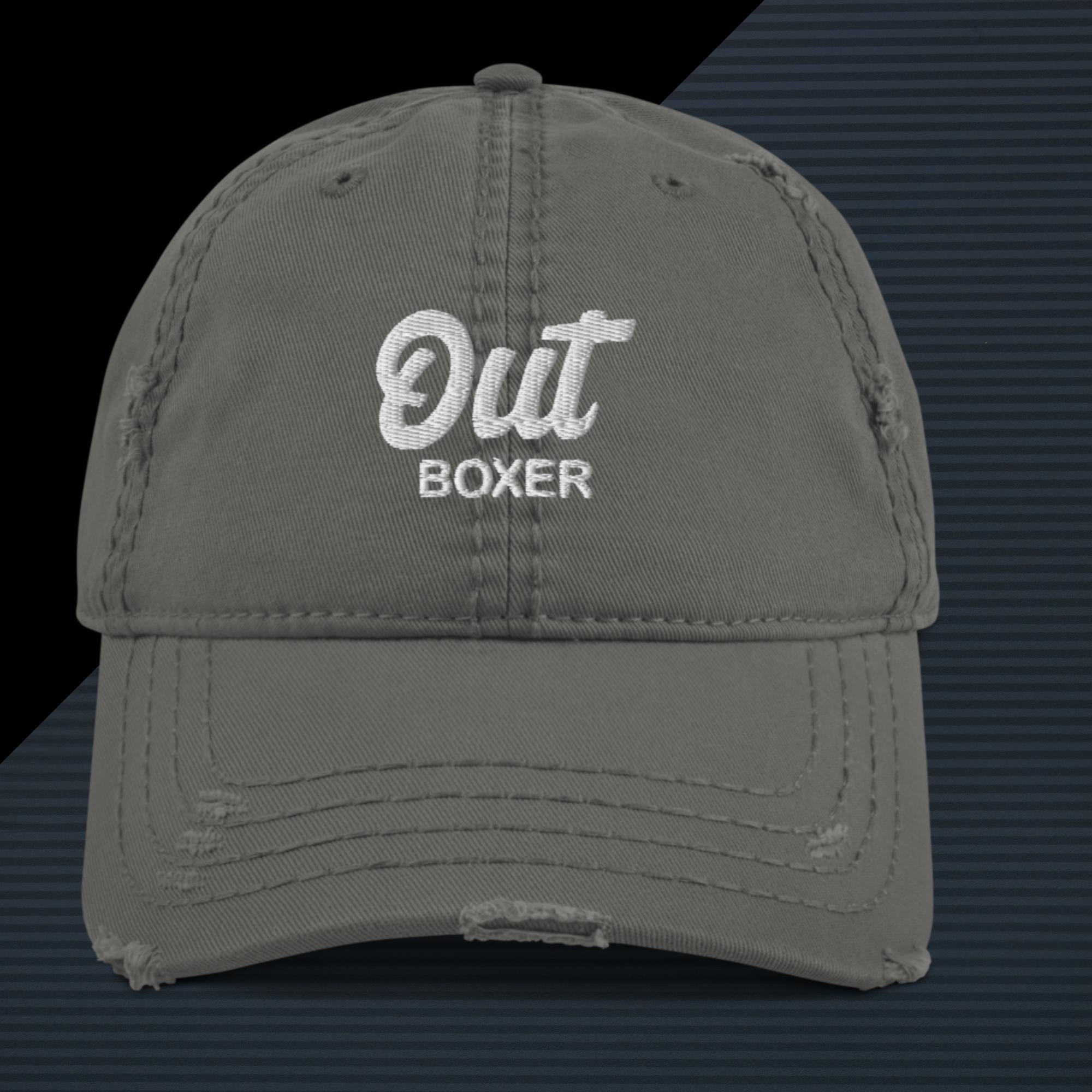 Sweet Science Sports Boxing Style Out Boxer Distressed Dad Hat