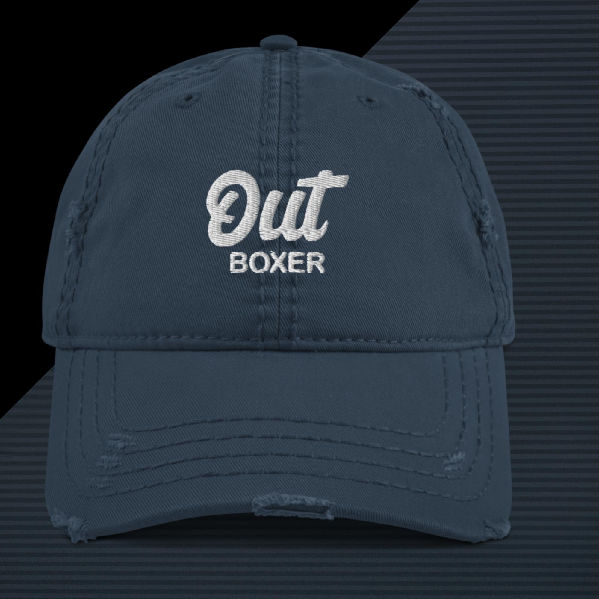 Sweet Science Sports Boxing Style Out Boxer Distressed Dad Hat