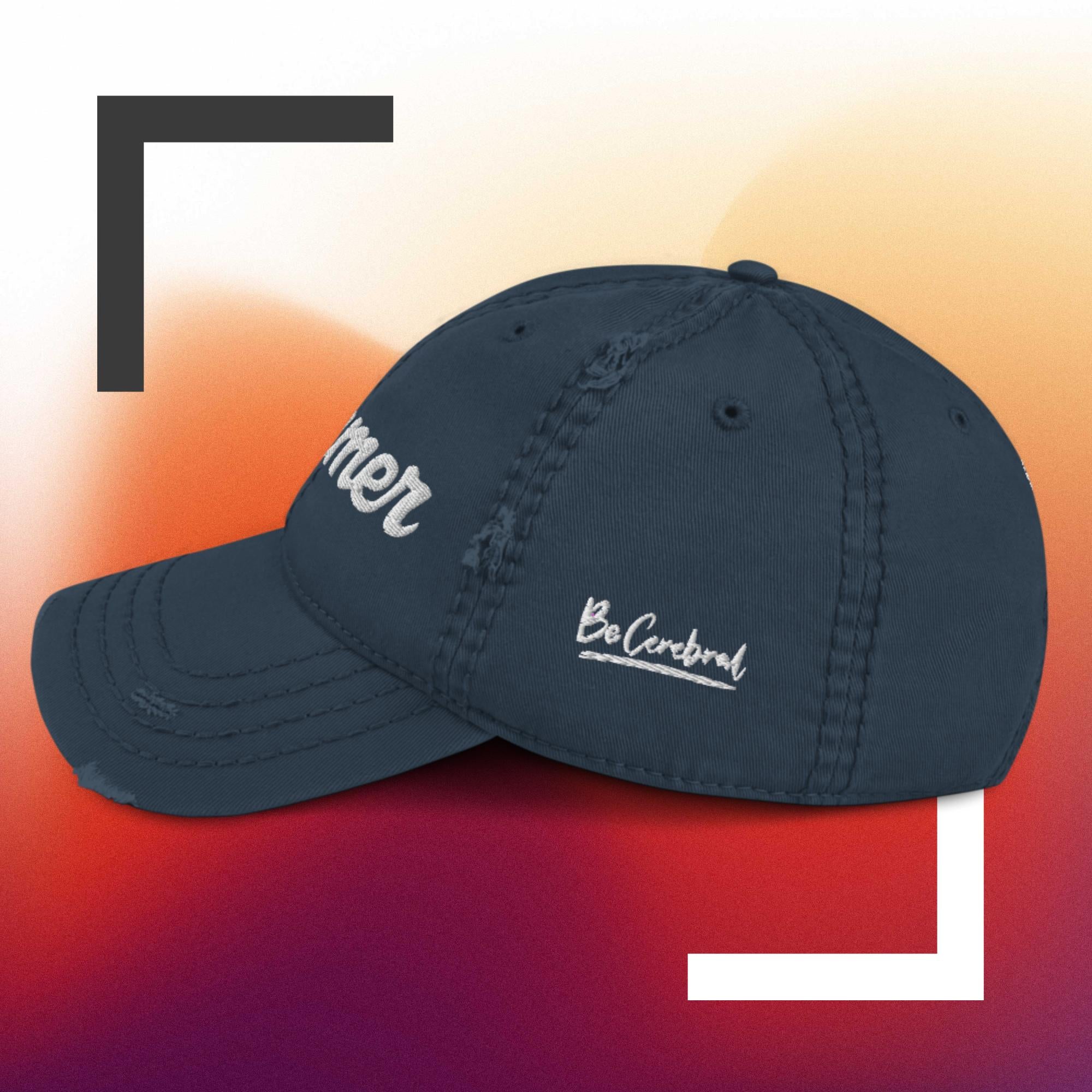 Distressed Dad Hat