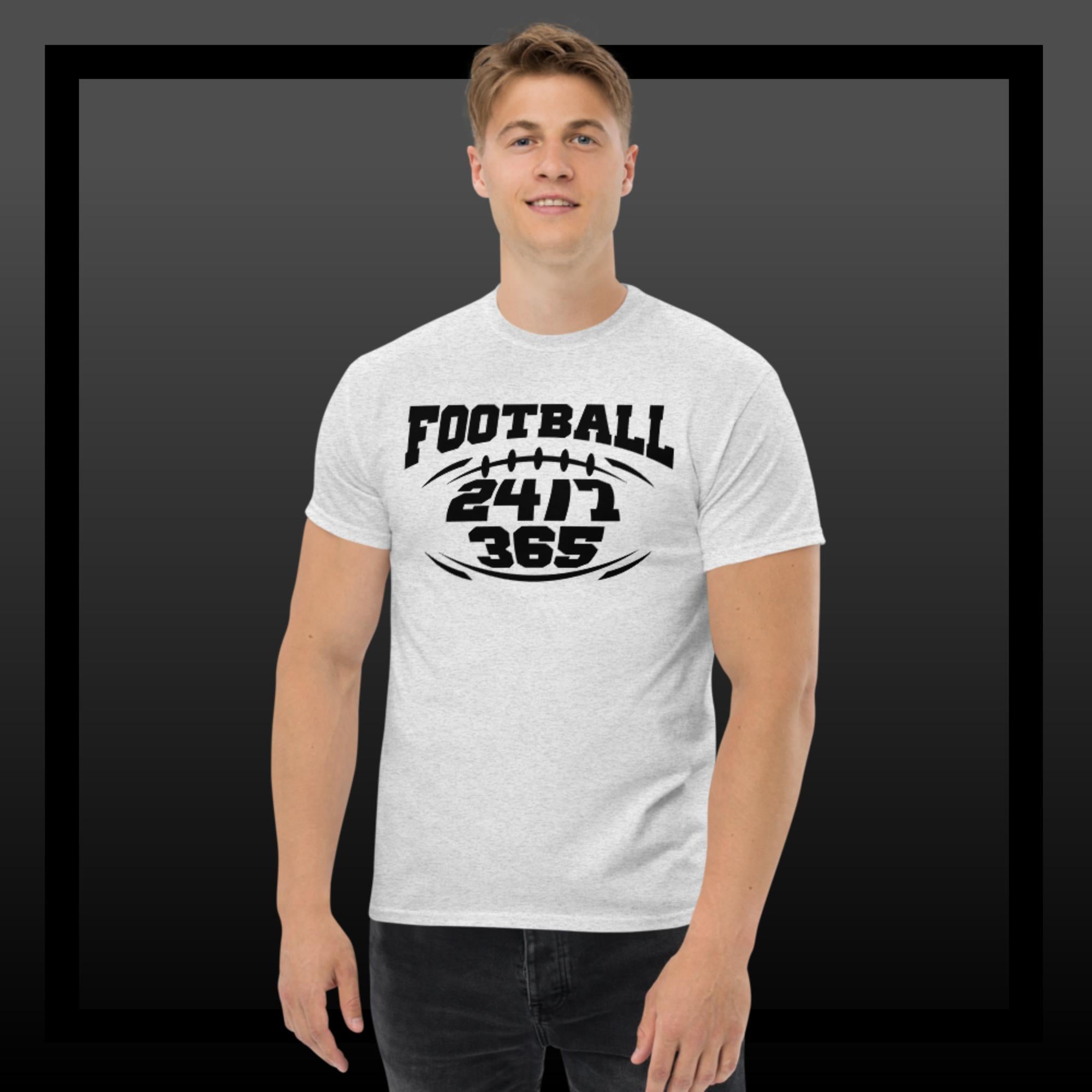 Sweet Science Sports Football 24/7/365  Men's classic tee