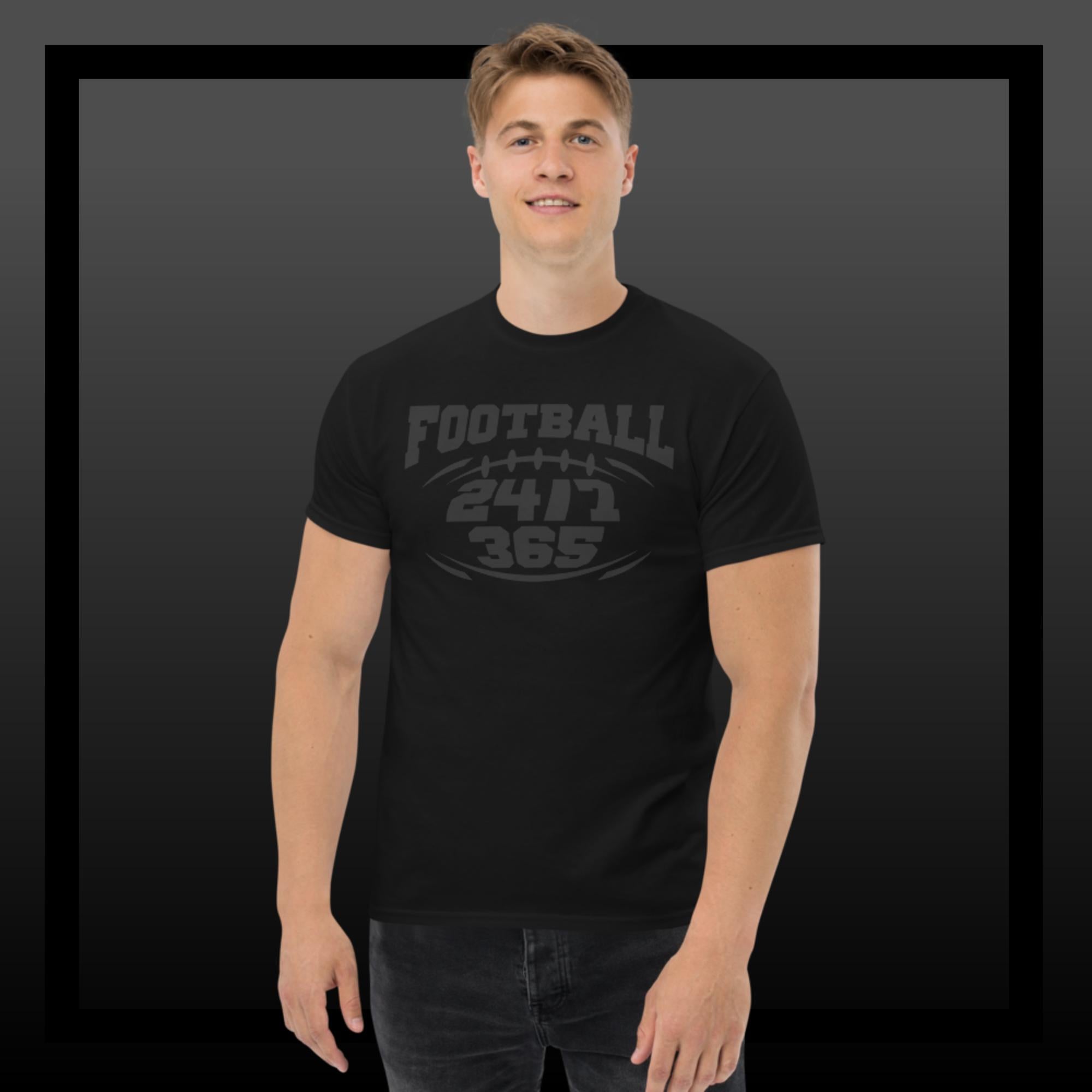 Sweet Science Sports Football 24/7/365  Men's classic tee