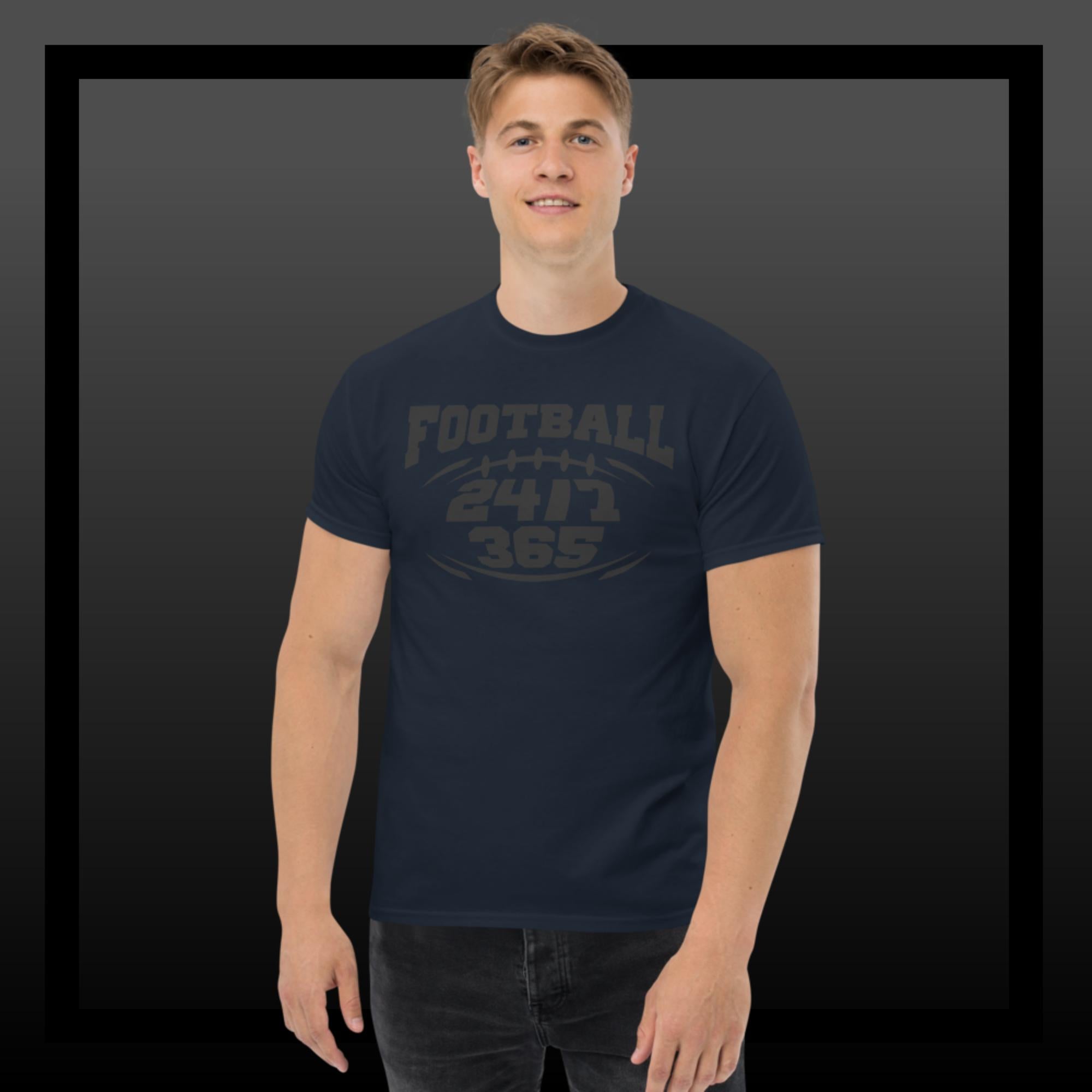 Sweet Science Sports Football 24/7/365  Men's classic tee