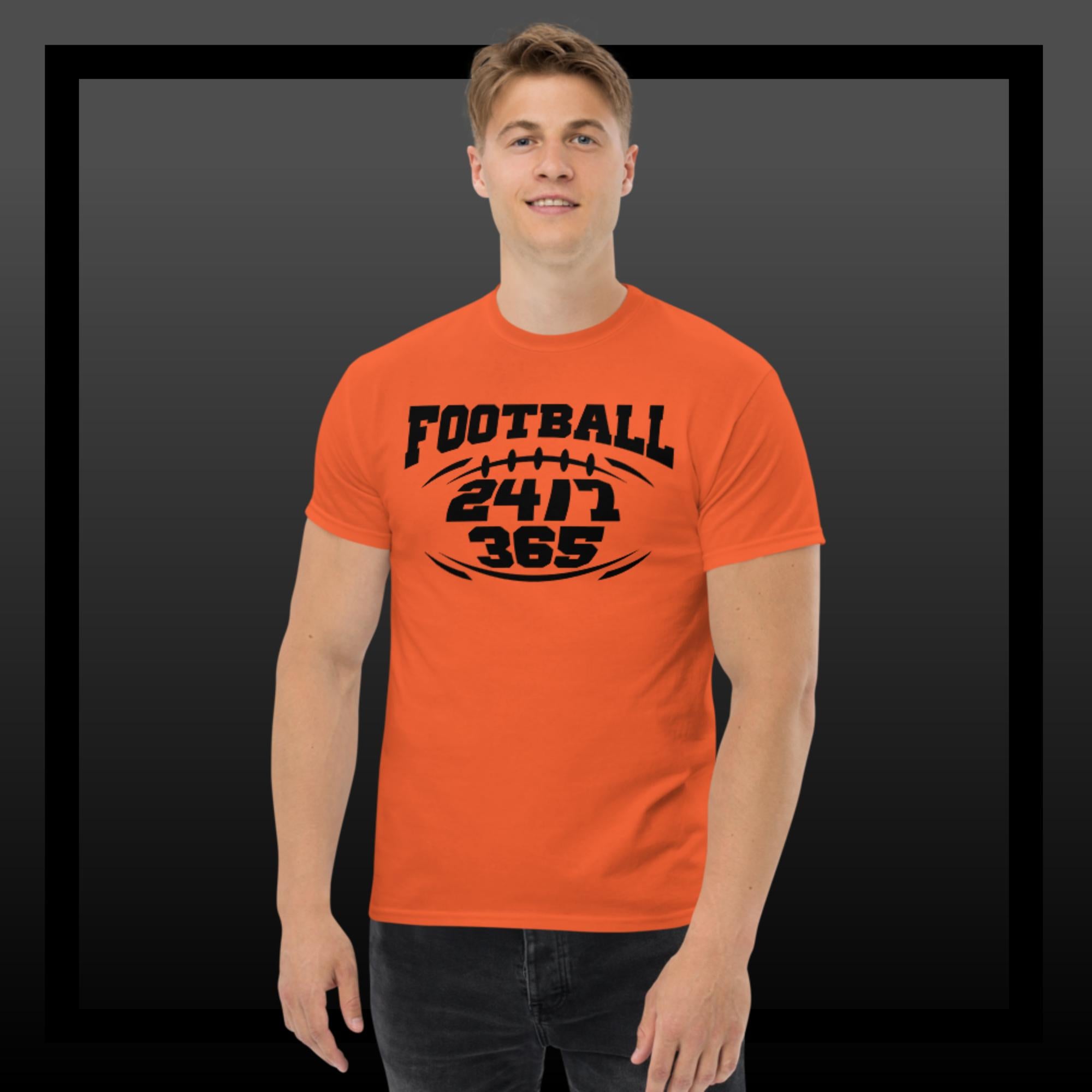 Sweet Science Sports Football 24/7/365  Men's classic tee