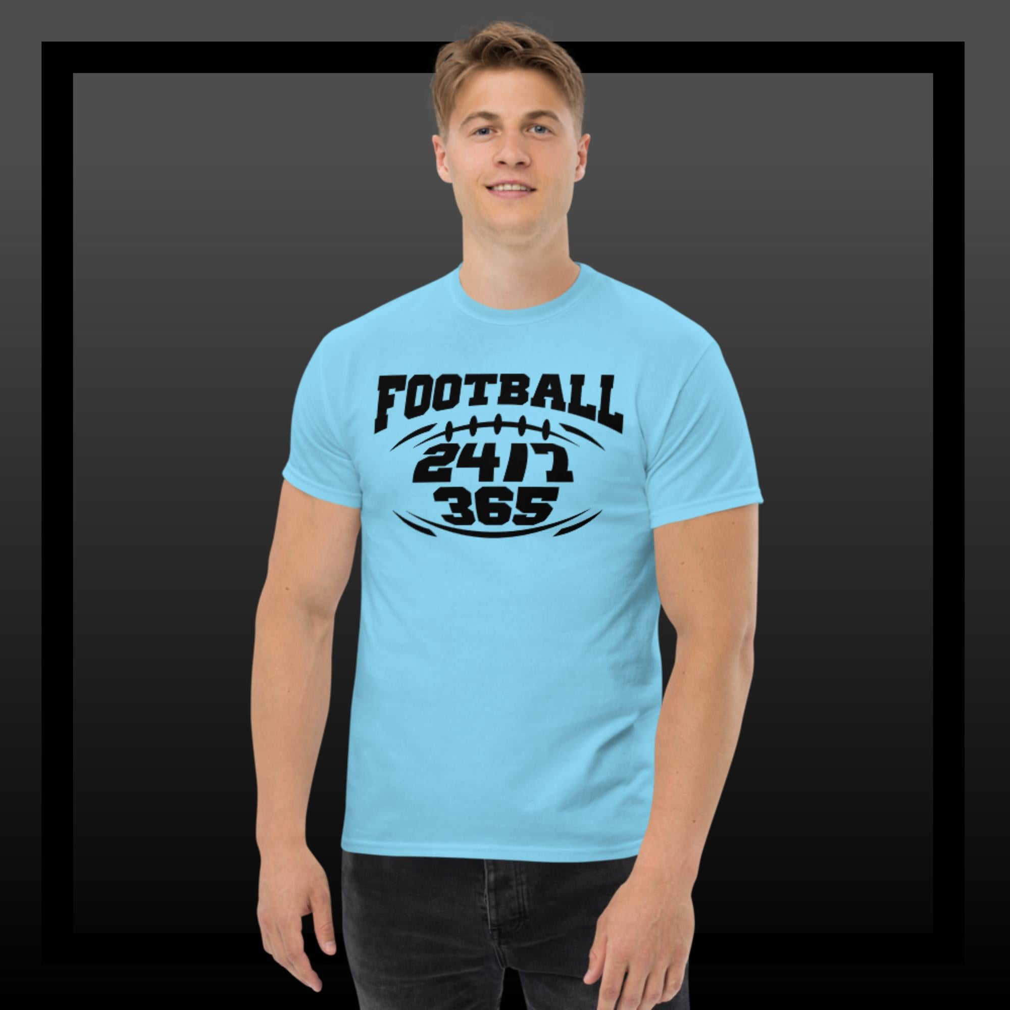 Sweet Science Sports Football 24/7/365  Men's classic tee