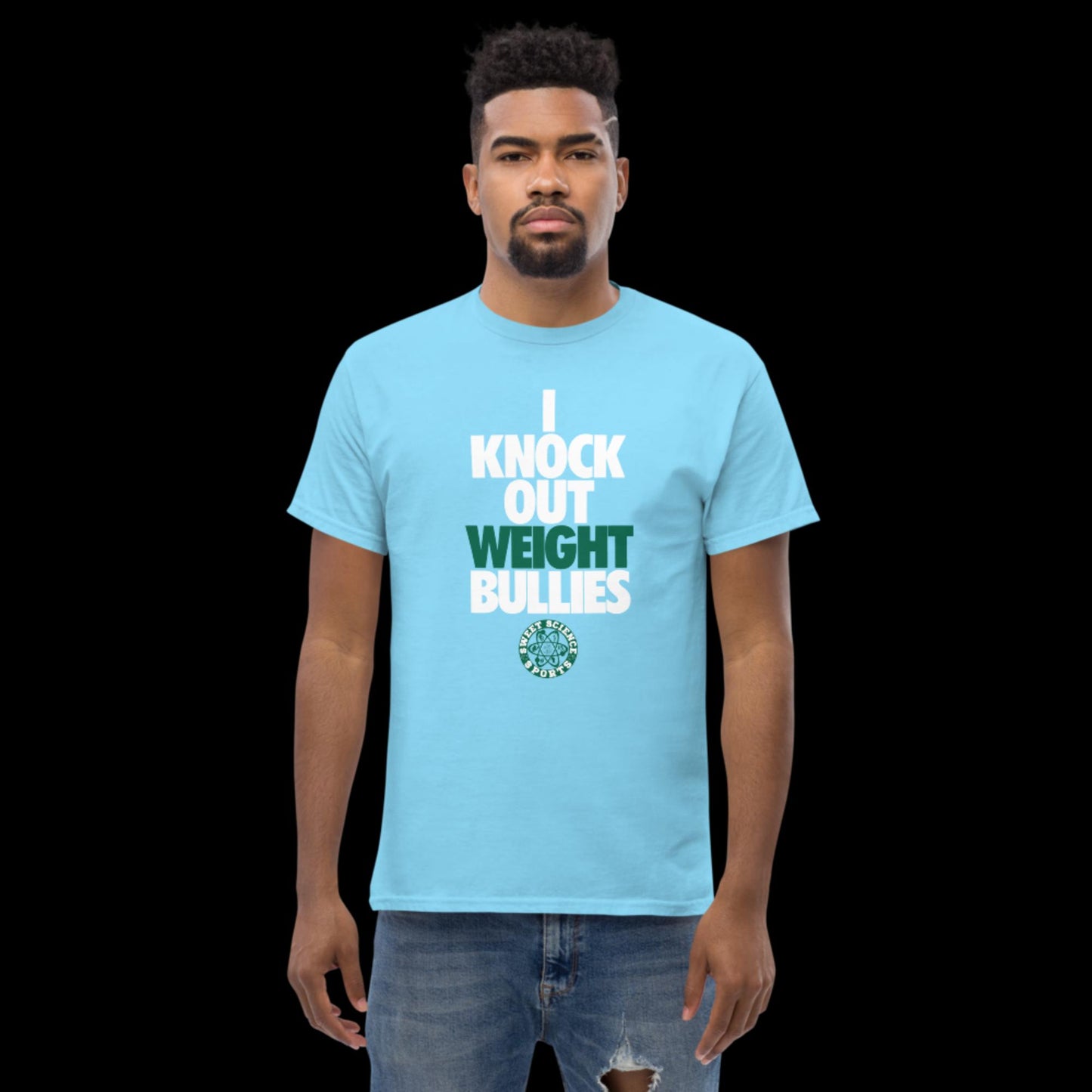 Sweet Science Sports I Knock Out Weight Bullies Men's classic tee