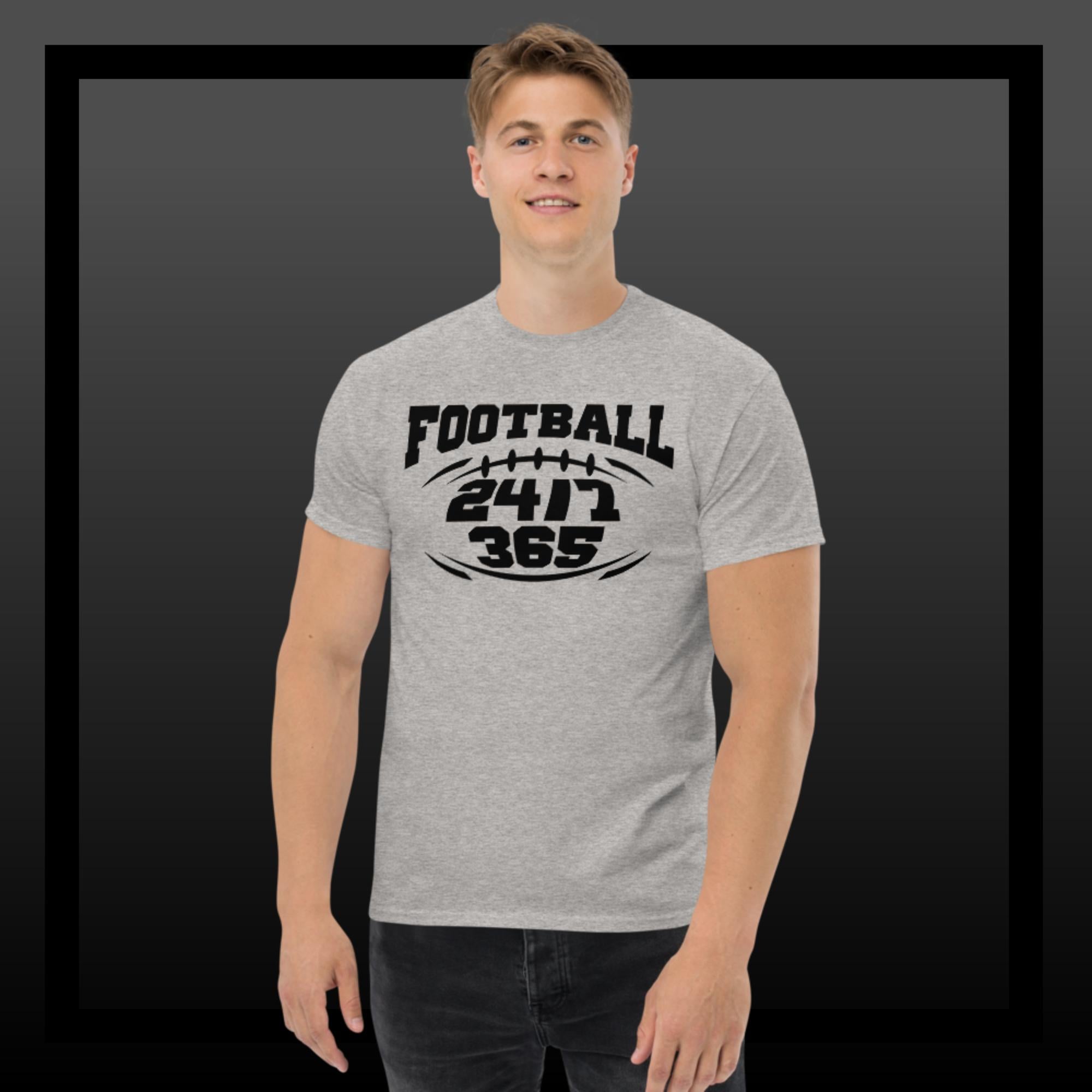Sweet Science Sports Football 24/7/365  Men's classic tee