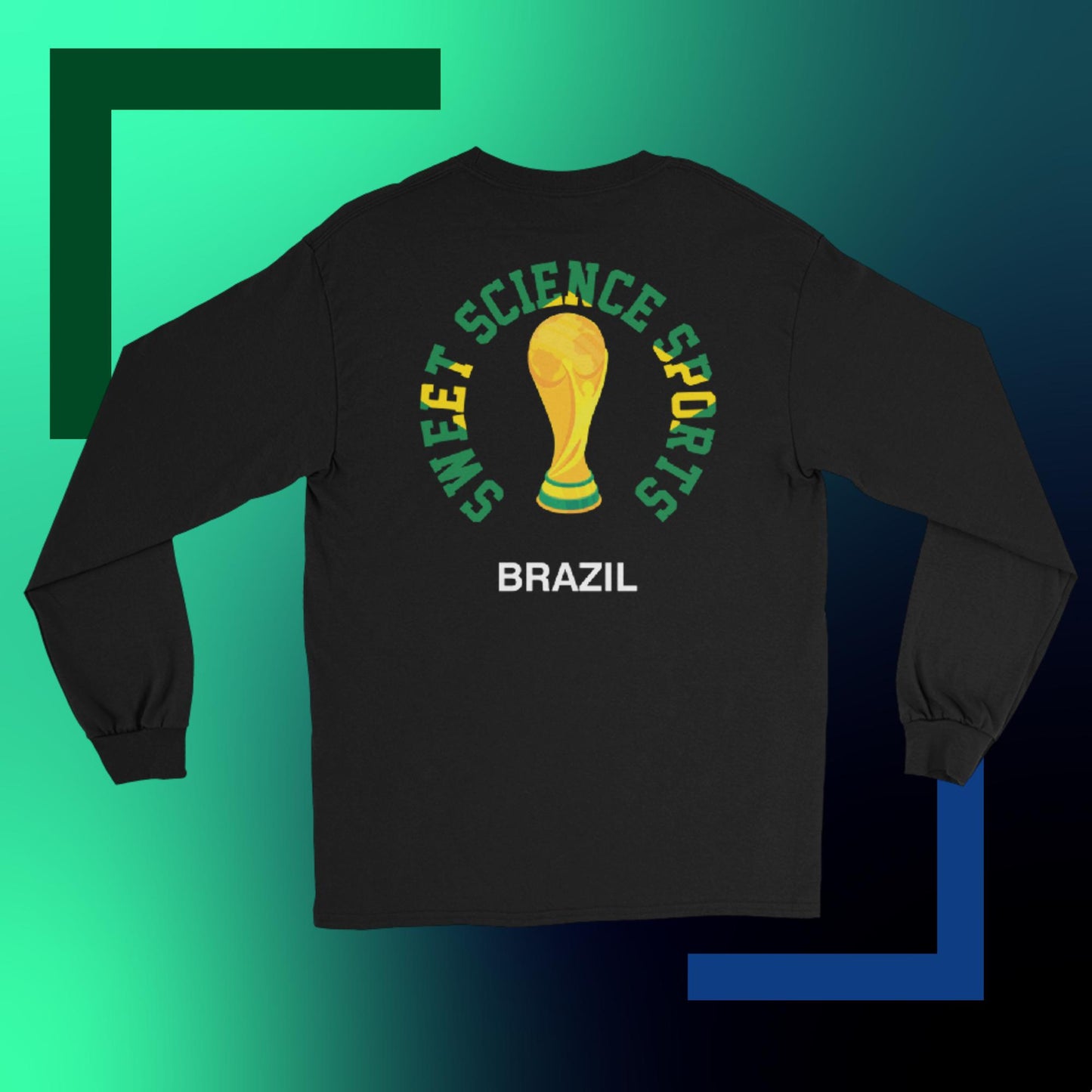 Sweet Science Sports Brazil Men’s Long Sleeve Shirt