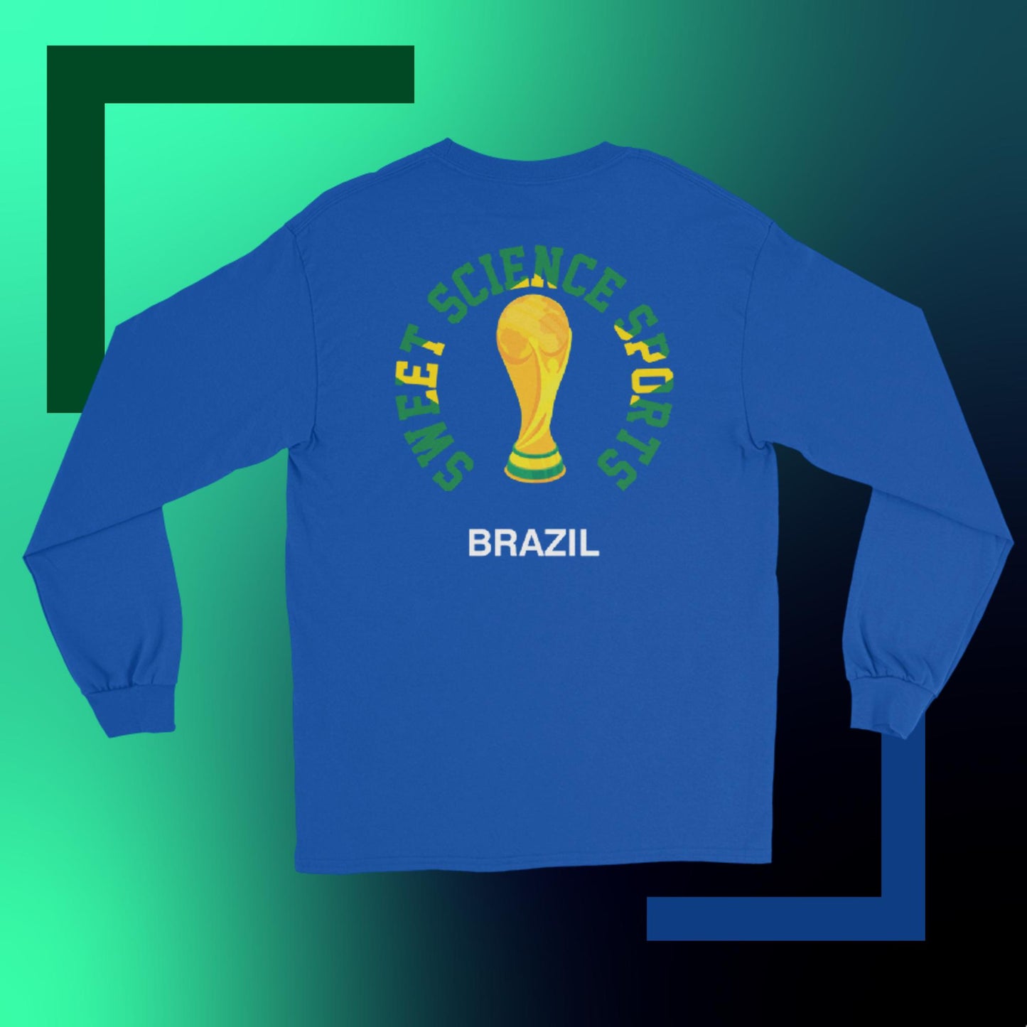 Sweet Science Sports Brazil Men’s Long Sleeve Shirt