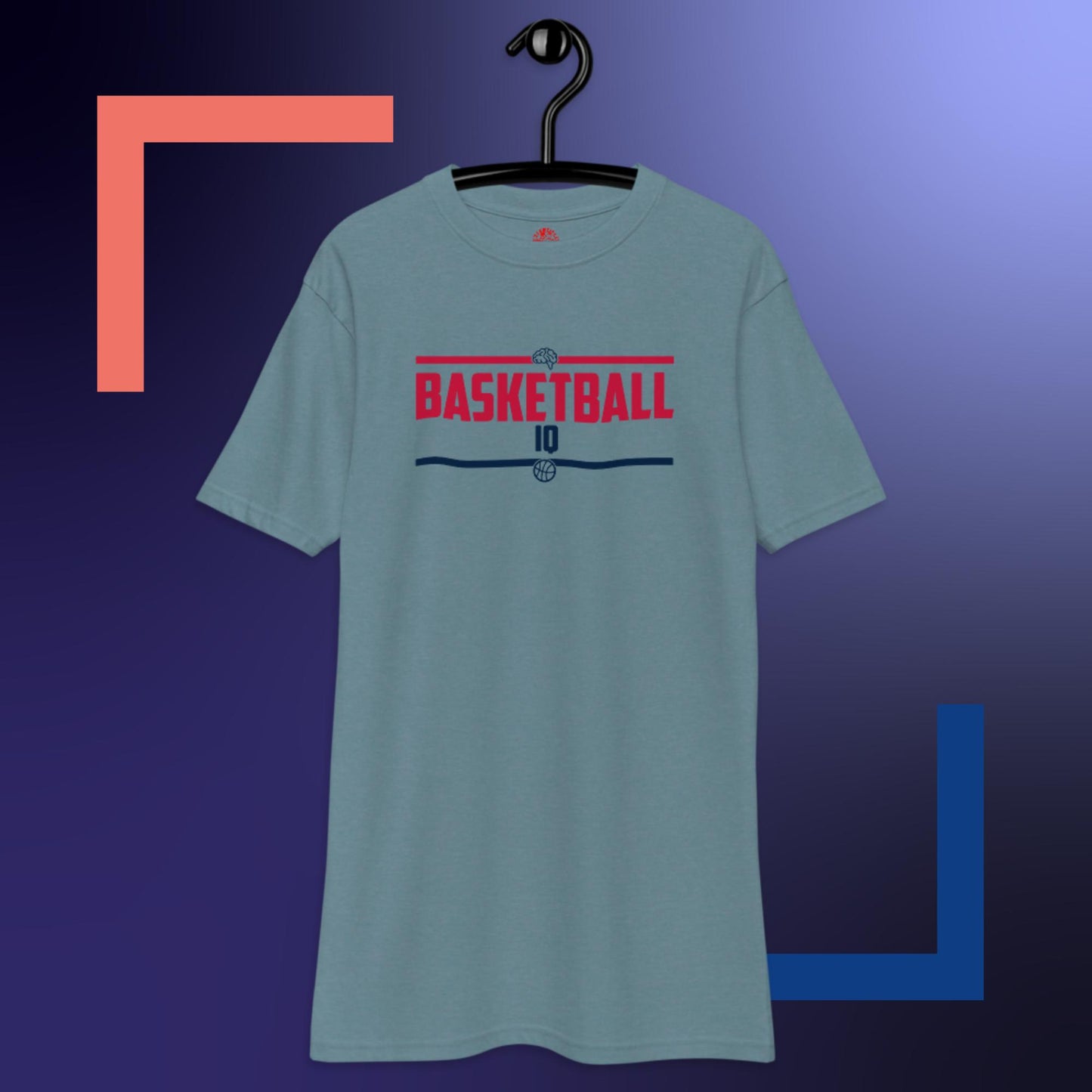 Sweet Science Sports Basketball IQ heavyweight tee