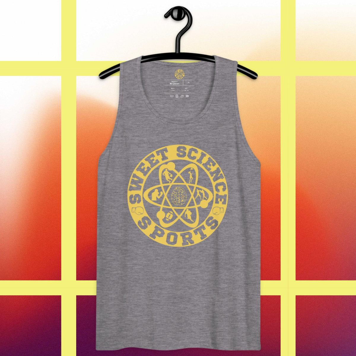 Sweet Science Sports Logo Men’s premium tank top