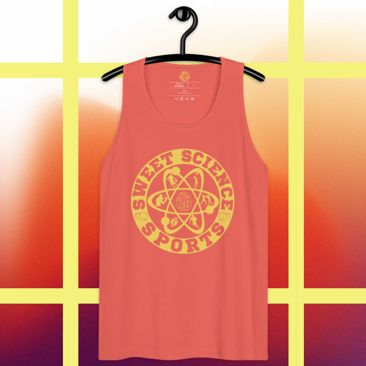Sweet Science Sports Logo Men’s premium tank top