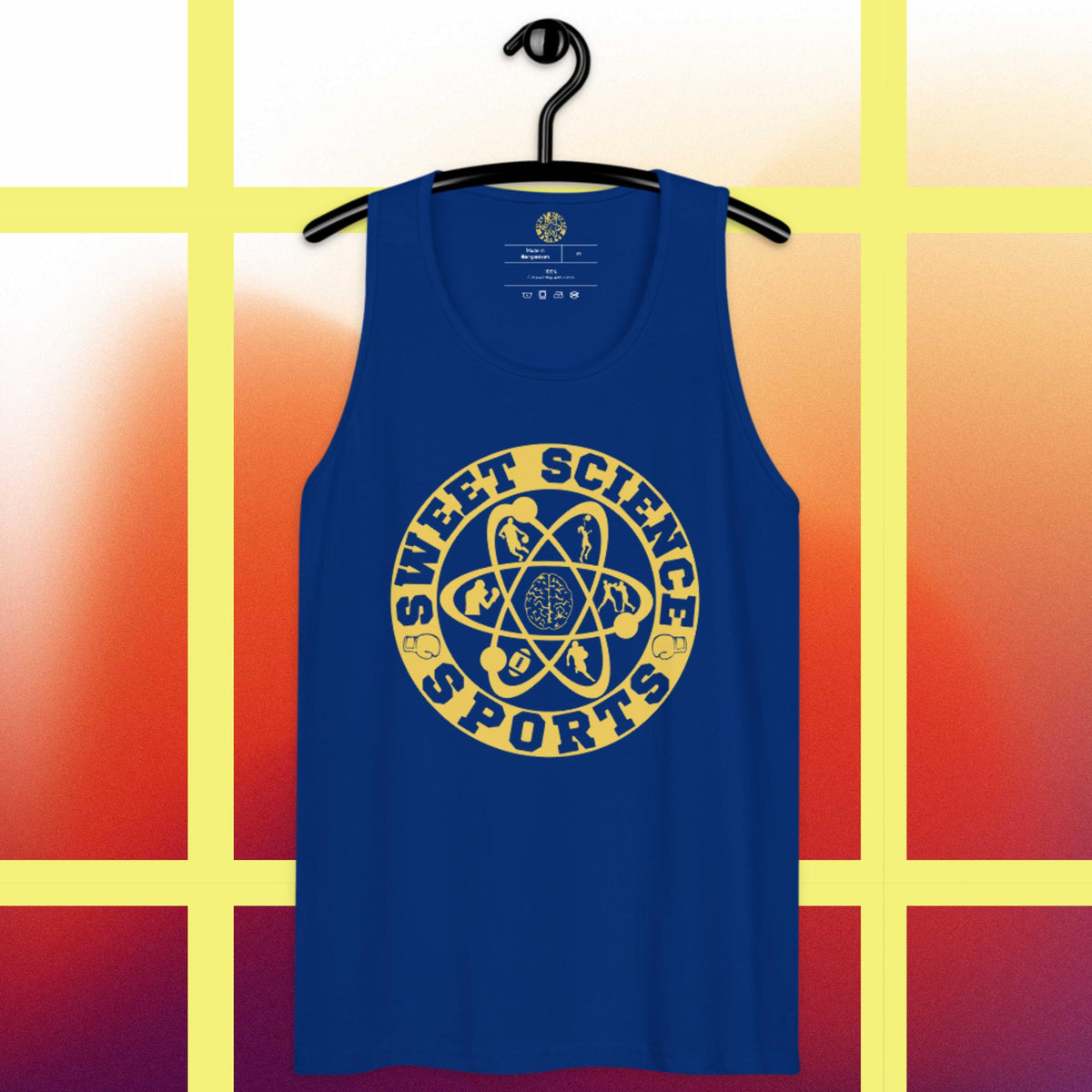 Sweet Science Sports Logo Men’s premium tank top