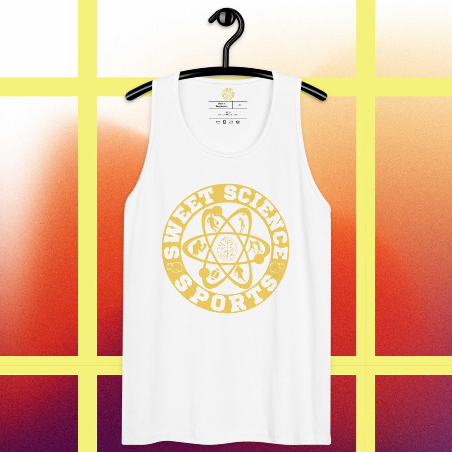 Sweet Science Sports Logo Men’s premium tank top