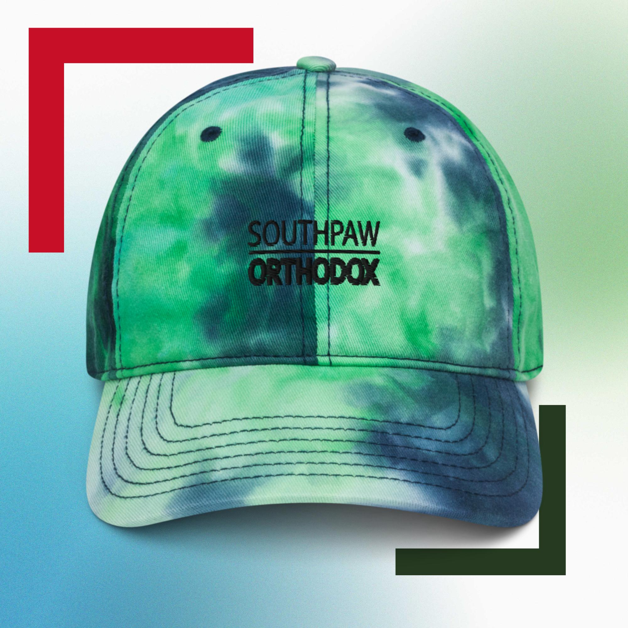 Sweet Science Sports Southpaw Orthodox Tie dye hat