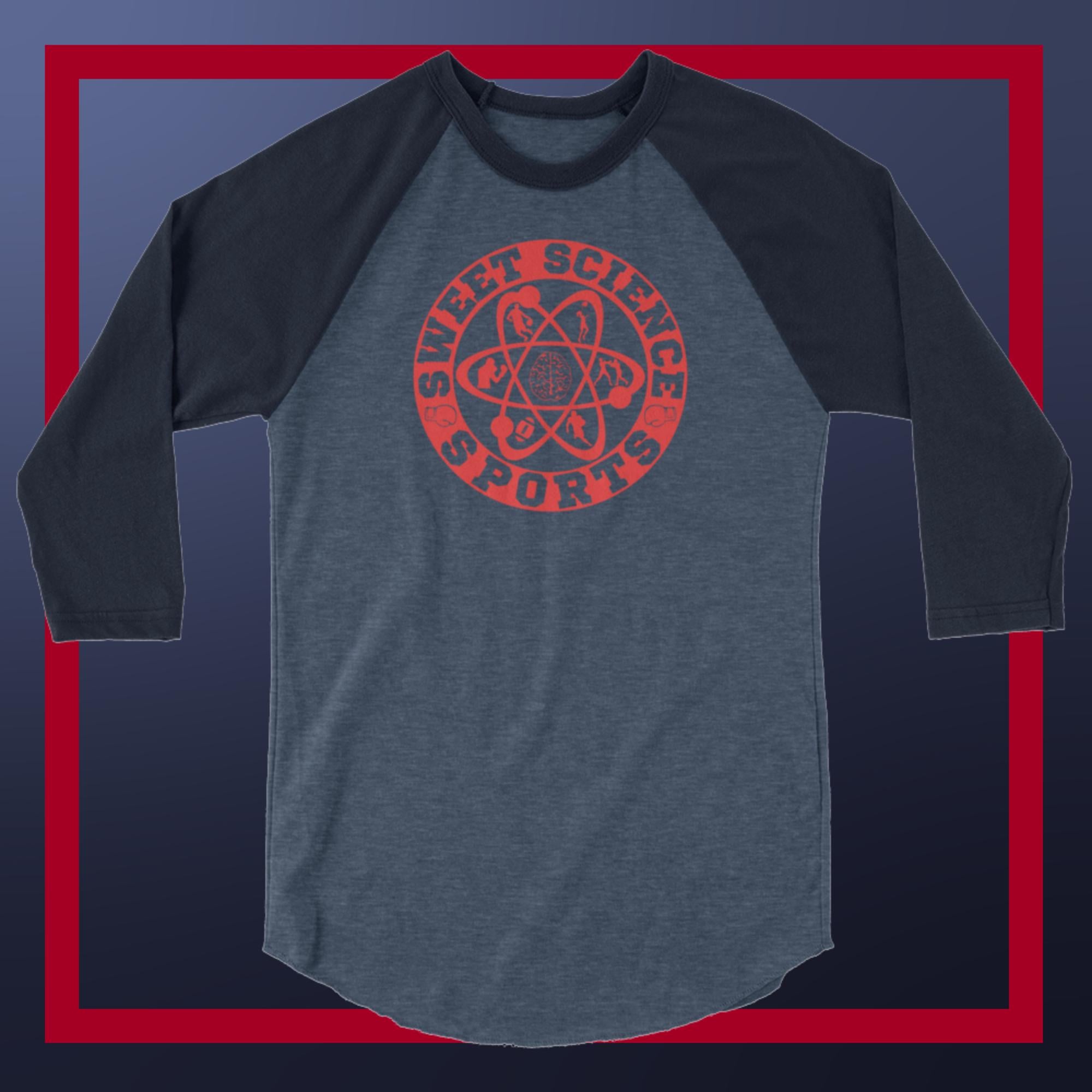 Sweet Science Sports 3/4 sleeve raglan shirt