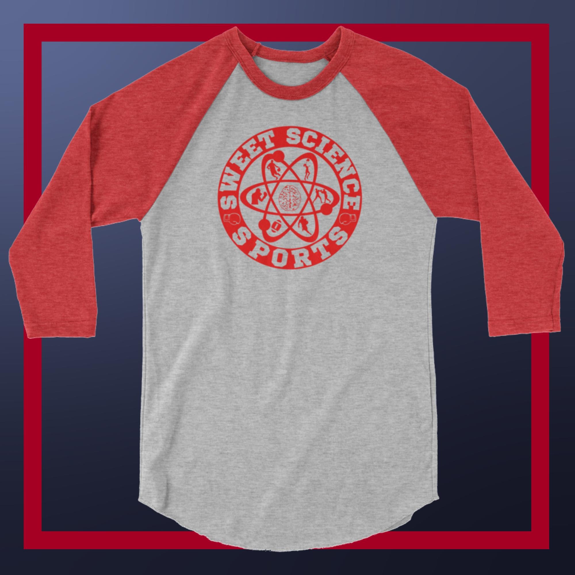 Sweet Science Sports 3/4 sleeve raglan shirt