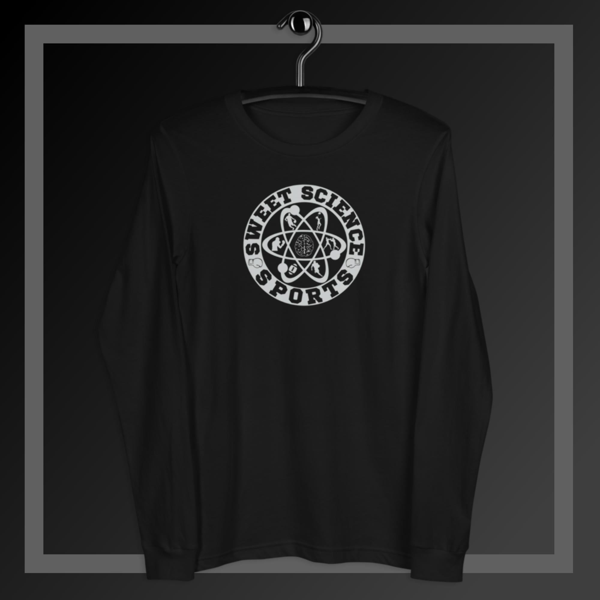 Sweet Science Sports Logo  Long Sleeve Tee