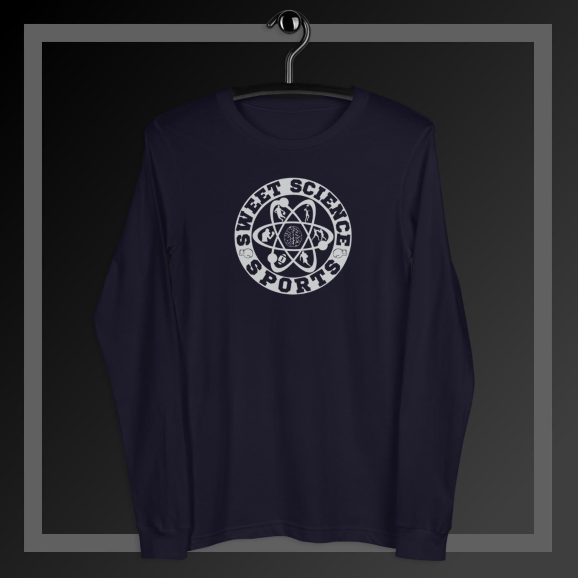 Sweet Science Sports Logo  Long Sleeve Tee