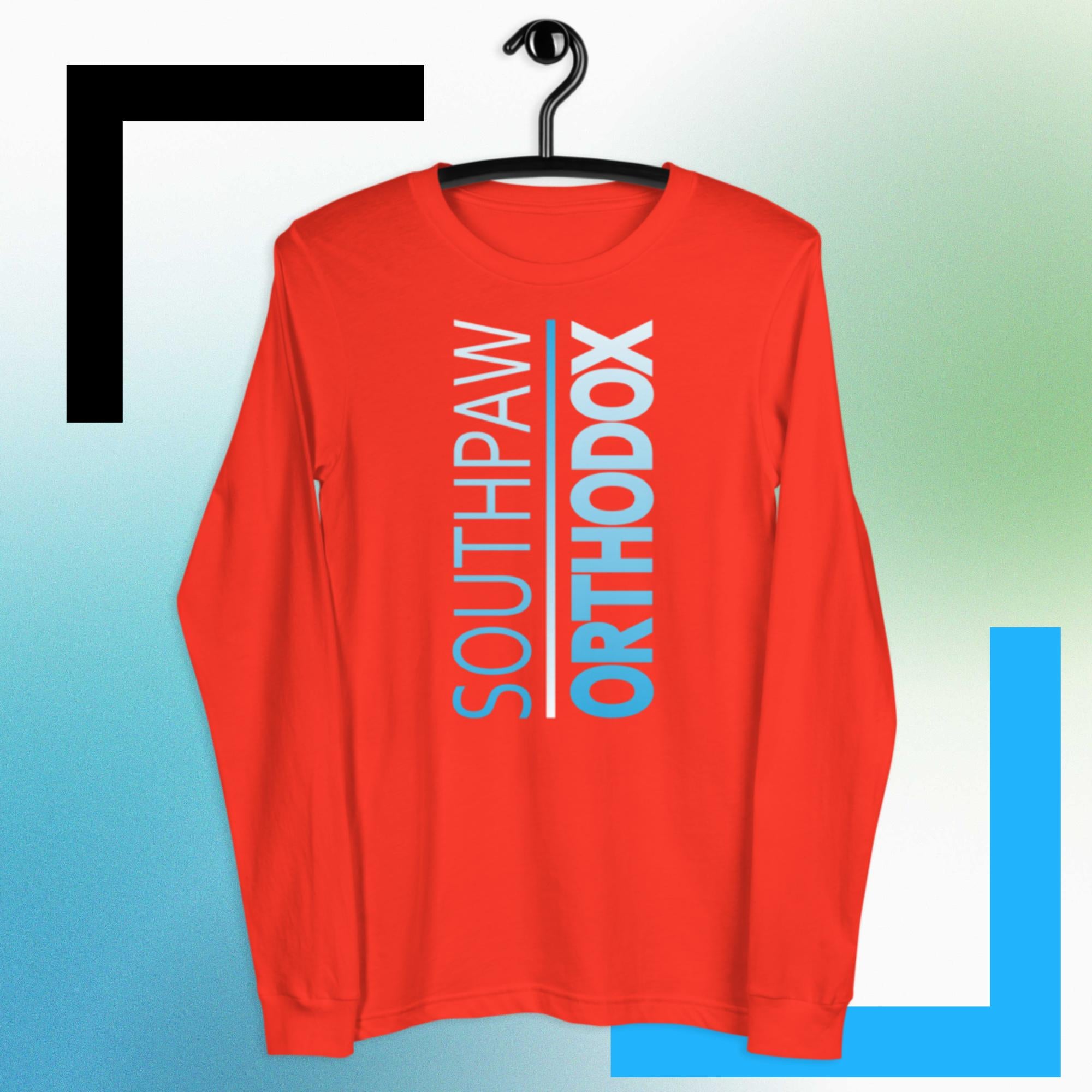 Sweet Science Sports Southpaw Orthodox  Long Sleeve Tee