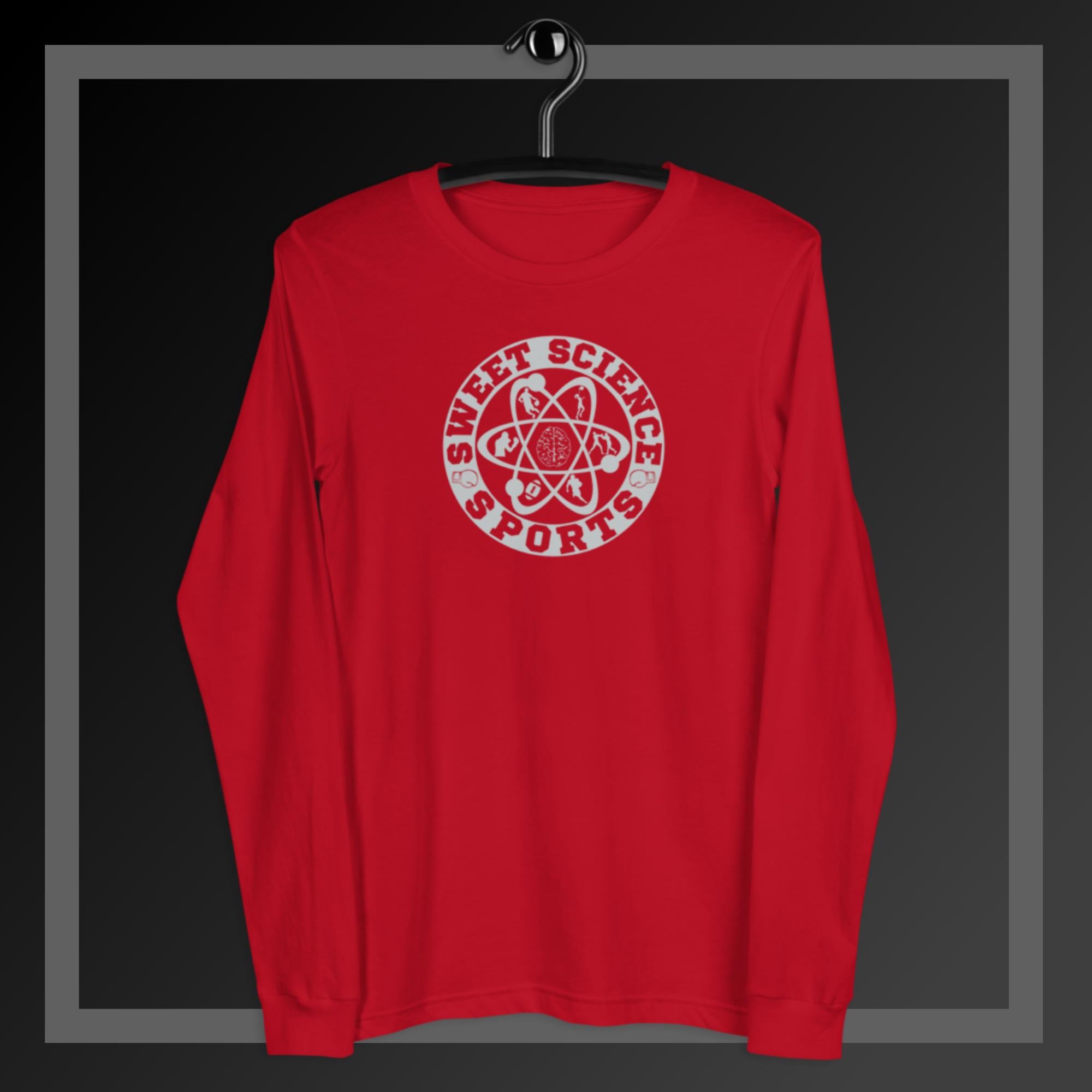 Sweet Science Sports Logo  Long Sleeve Tee
