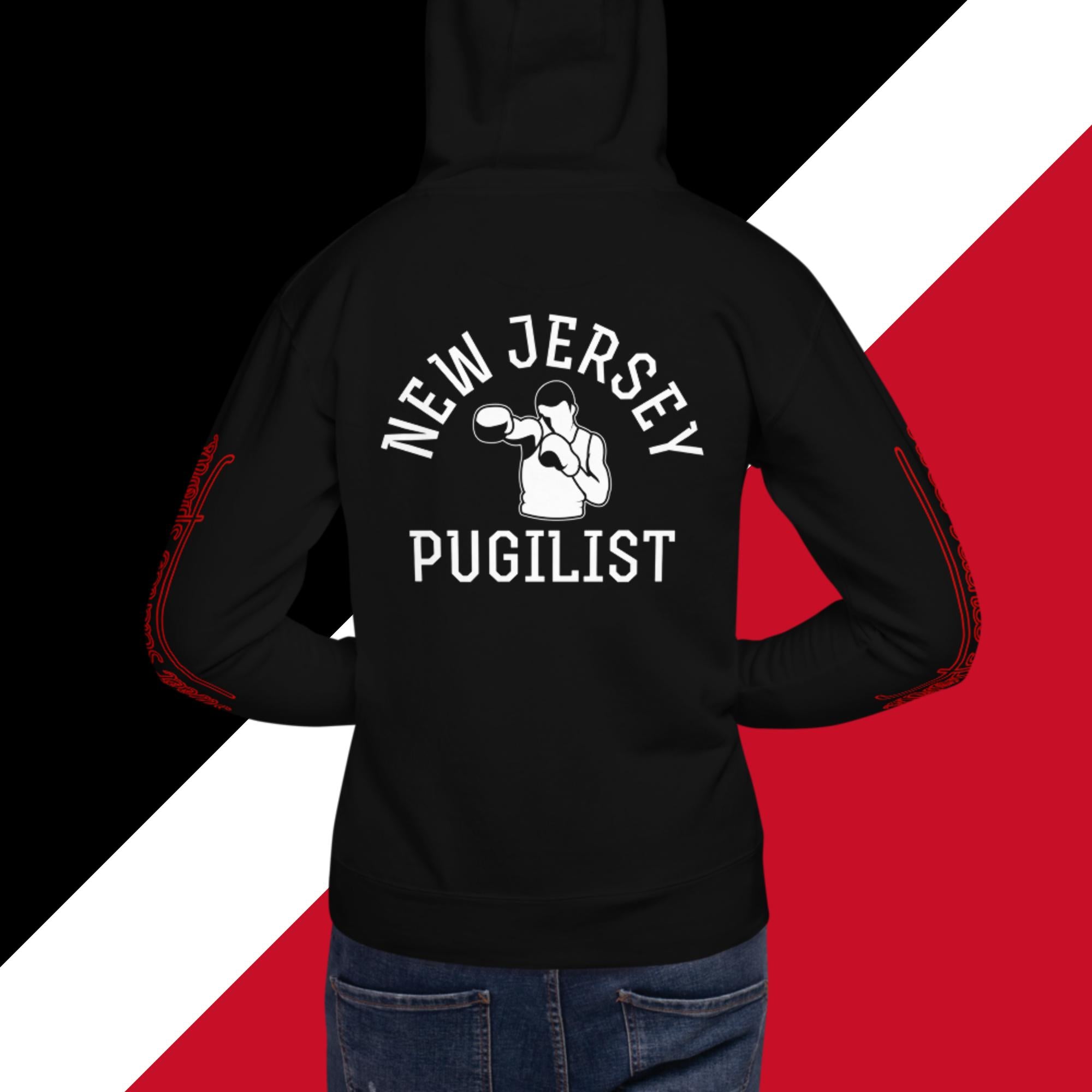 Sweet Science Sports New Jersey Pugilist  Hoodie