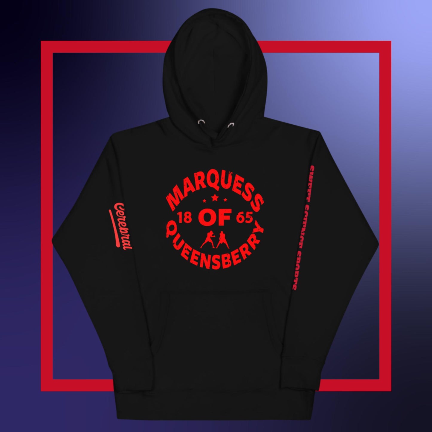 Sweet Science Sports Marquess Of Queensberry  Hoodie