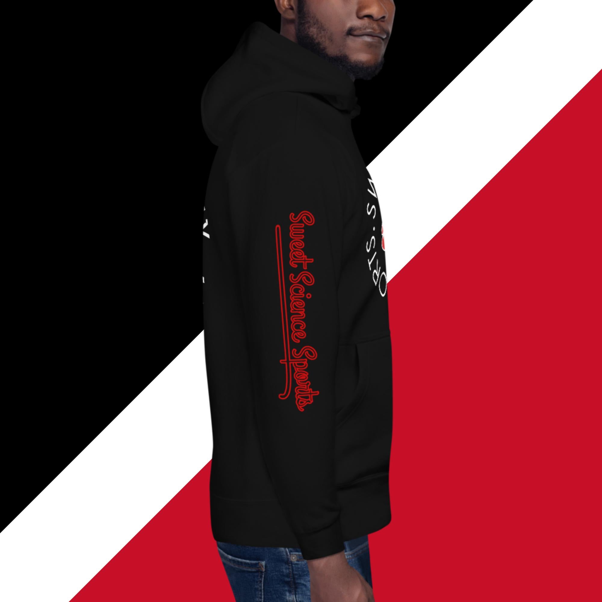 Sweet Science Sports New Jersey Pugilist  Hoodie