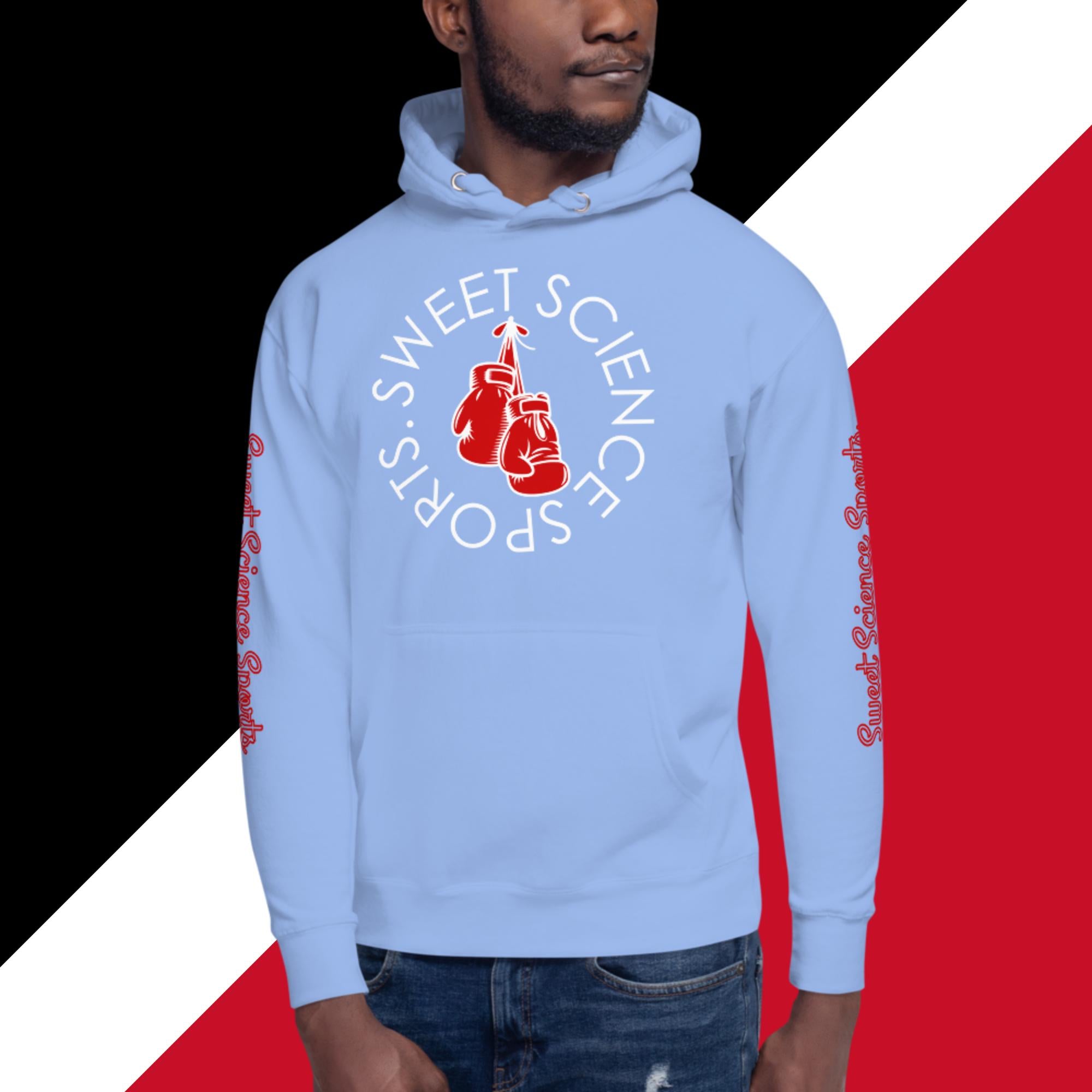 Sweet Science Sports New Jersey Pugilist  Hoodie