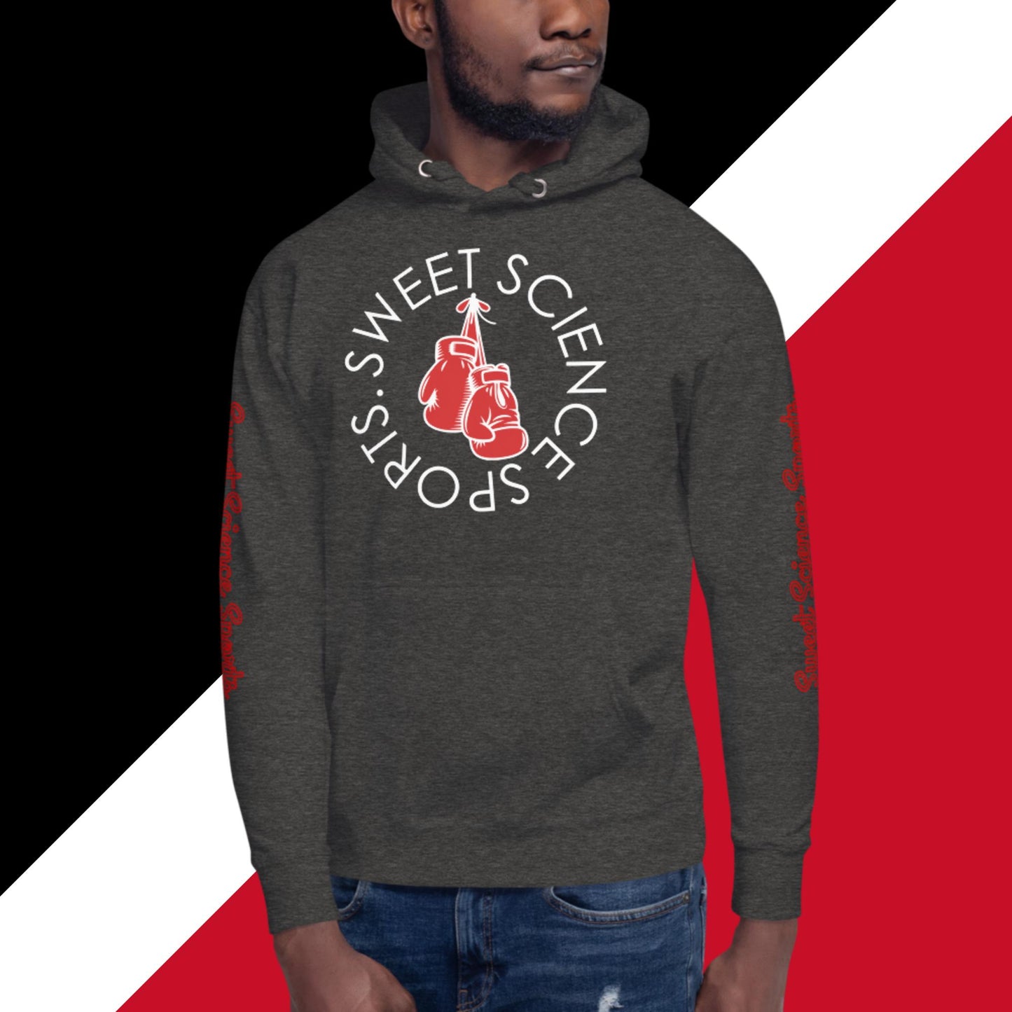 Sweet Science Sports New Jersey Pugilist  Hoodie