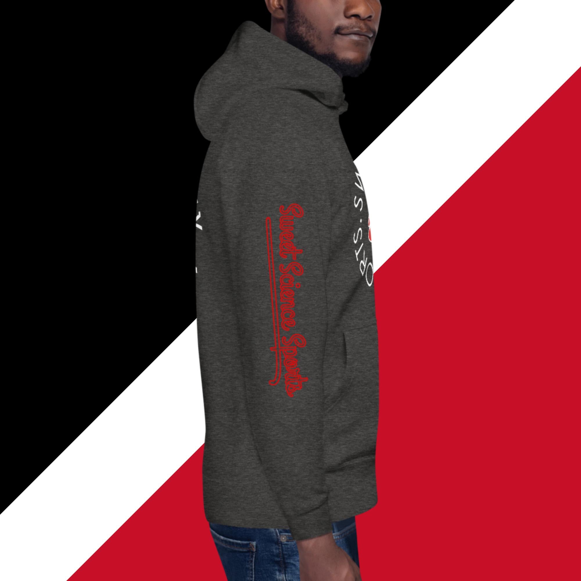 Sweet Science Sports New Jersey Pugilist  Hoodie